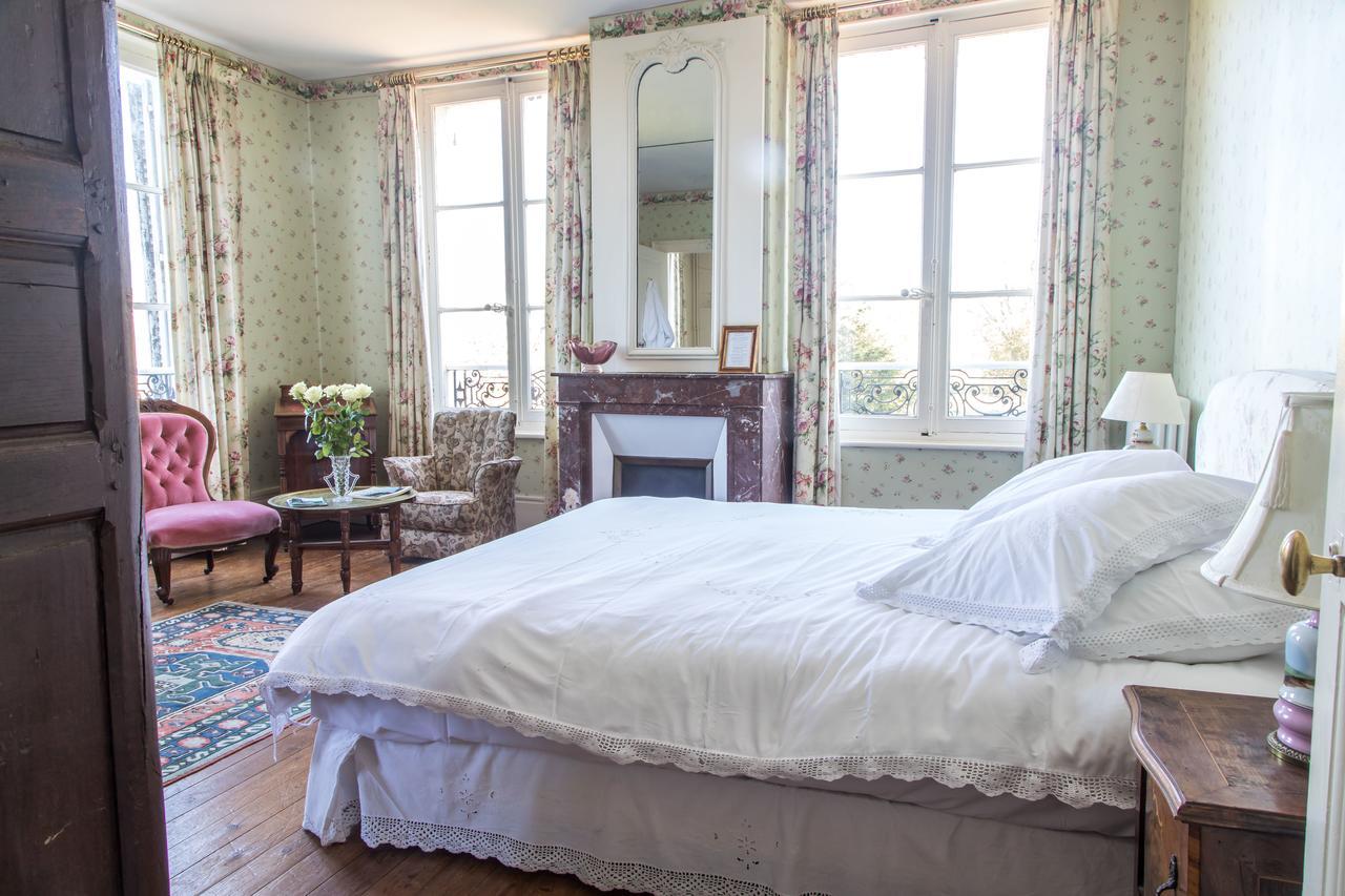 Chambres D'Hotes Chateau De La Puisaye ヴェルヌイユ・ダヴル・エ・ディトン エクステリア 写真