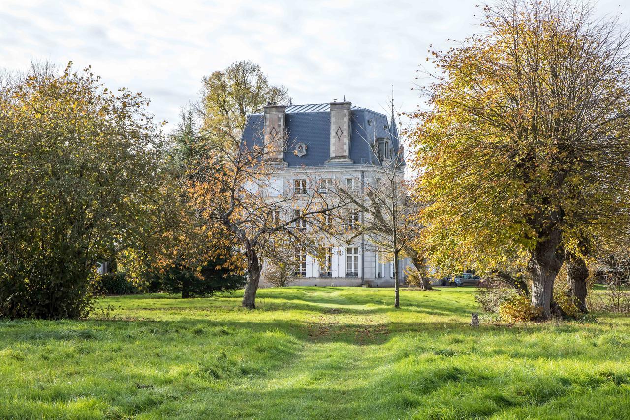Chambres D'Hotes Chateau De La Puisaye ヴェルヌイユ・ダヴル・エ・ディトン エクステリア 写真